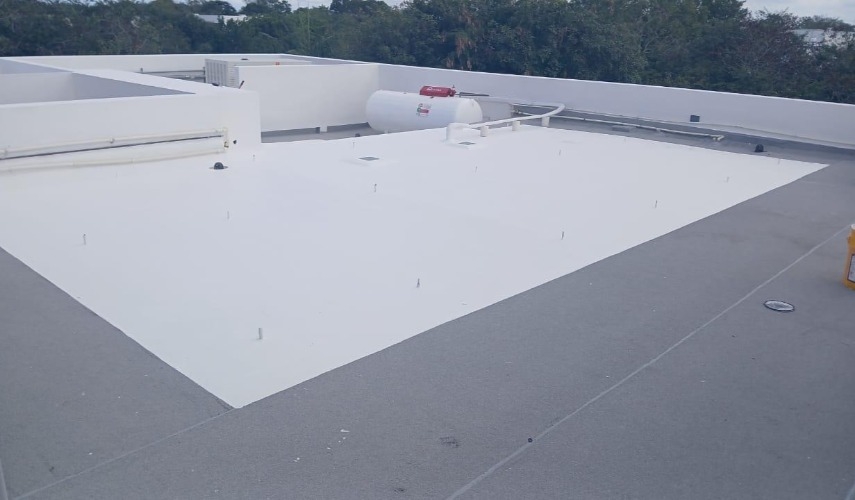 Impermeabilizacion Residencia Contry club Merida Yuc
